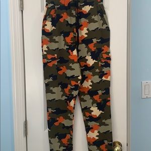 Camo cargo pants